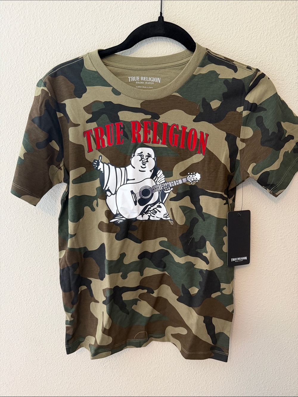 True Religion buddha’s crewneck tee